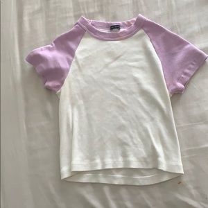 Brandy lilac purple Bella top